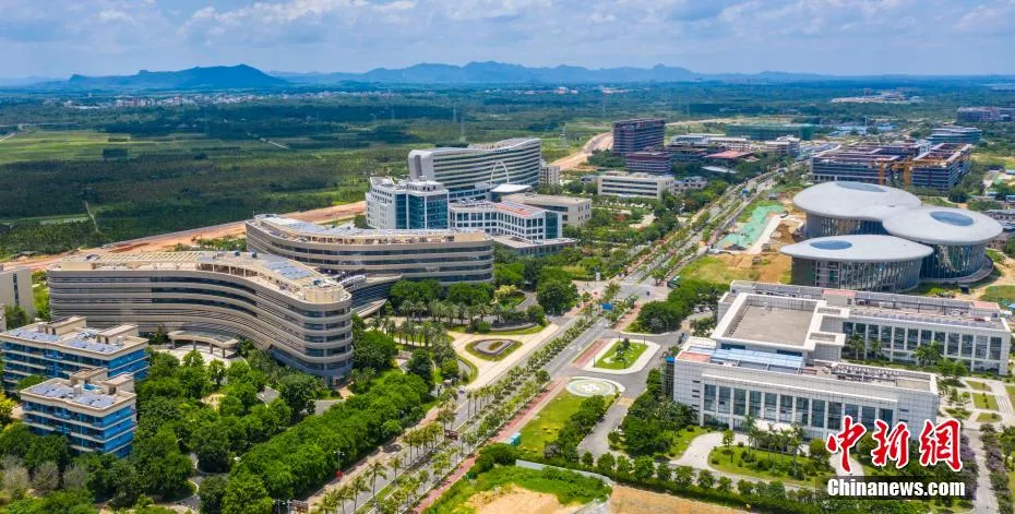 Imagen de archivo: Vista aérea de la Zona Piloto de Turismo Médico Internacional de Boao Lecheng, en Hainan. (CNS/ Luo Yunfei)