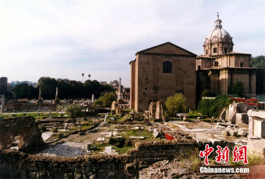  Ruinas de la antigua Roma en Italia. (CNS/ Cortesía de Yan Xiangqun) 