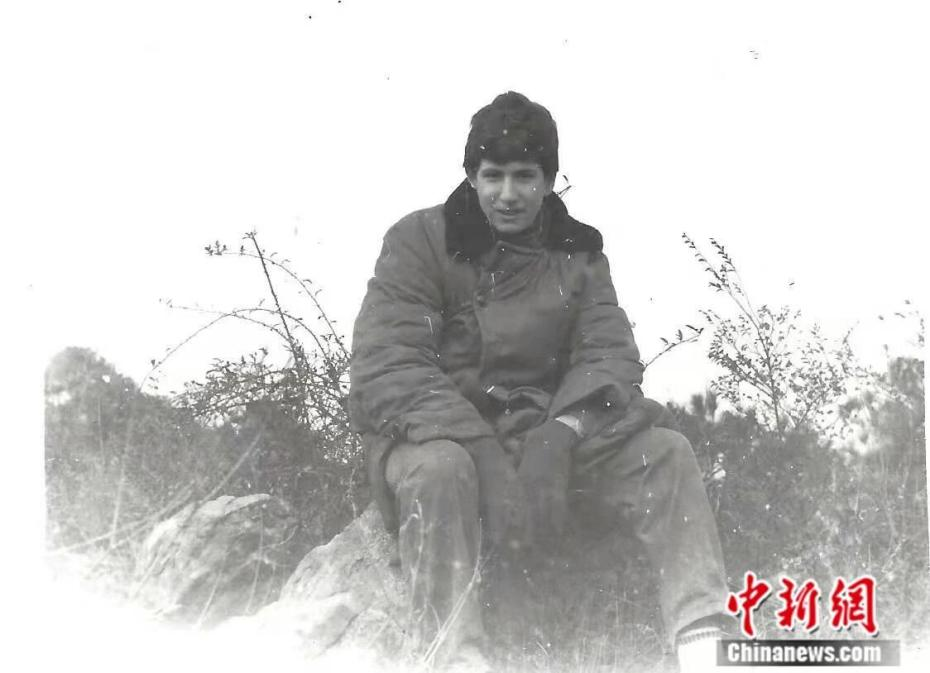 Michael A. Szonyi en Wuhan, 1984. (CNS/Cortesía de Michael A. Szonyi) 
